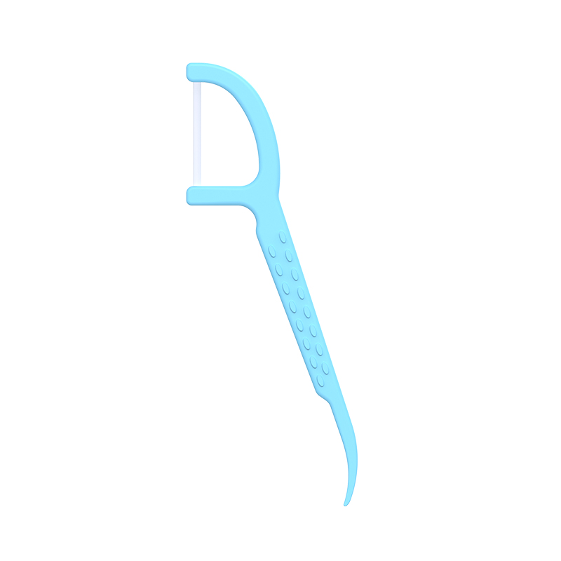 نخ دندان با طعم نعناع تایید شده ISO، خلال دندان پلاستیکی ABS با نخ دندان انتخاب کنید